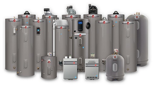 rheem tankless water heater service manual